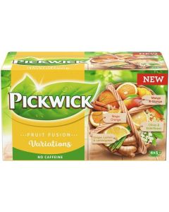 Ov.čaj Pickwick - var. 4 druhů, žluté, 20x 1,9 g