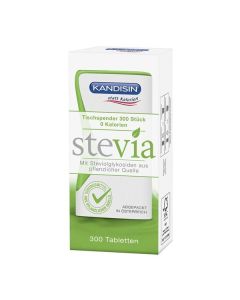 Sladidlo Kandisin Stevia - dávkovač, 300 tablet