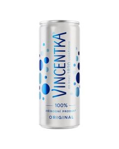 Minerální voda Vincentka - plech, 24 x 0,25 l