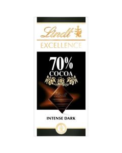 Čokoláda Lindt Excellence - hořká 70%, 100 g