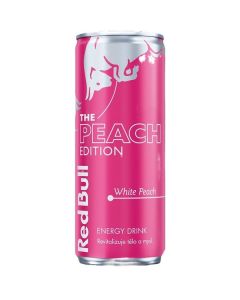 Energ.nápoj Red Bull - Peach, bílá broskev, 0,25 l