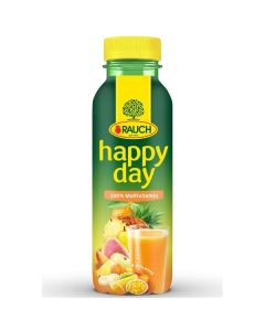 Džus Happy Day - 100 %, multiv, pet, 12x 0,33 l