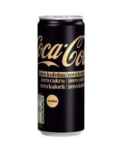 CC Zero Zero - bez cukru a kofeinu, plech,24x0,33l