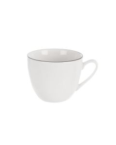 Hrnek na cappuccino Decora - porcelánový, 210 ml