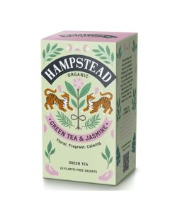 Zelený čaj Hampstead - bio,jasmín/bergamot,20x 2g