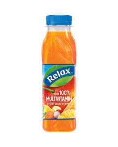 Džus Relax - 100%, multivitamín, 12x 0,33 l