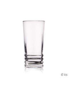 Skleničky Elegan - vysoké, 330 ml, 6 ks