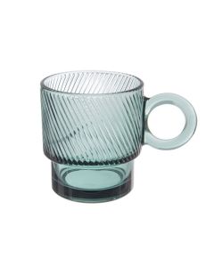 Hrnky Verde - skleněné, stohovatelné, 310 ml, 6 ks