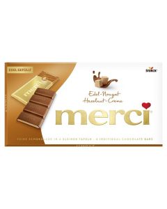 Čokoláda Merci - s nugátem, 112 g