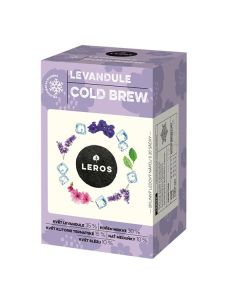Byl.čaj Leros Cold Brew-Levandule,st.voda,20x 1,8g