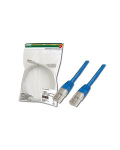 Digitus Patch Cable, UTP, CAT 5e, AWG 26/7, měď, modrý, 5m