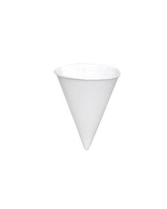 Pap.pohárky kón.BIO-ECO - komp.,130ml,bílé,5000ks