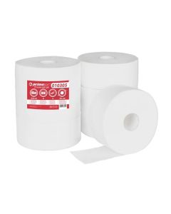 Toalet.papír jumbo Officeo 2vrstvý,bílý,26cm,6r.