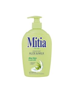 Tekuté mýdlo Mitia - aloe & milk, 500 ml