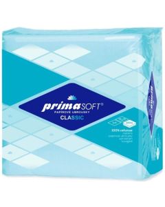 Papírové ubrousky PrimaSOFT- 1 vrstvé, bílé, 70ks