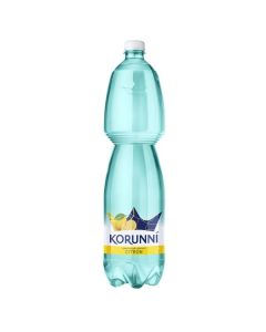 Ochucená voda Korunní-citron, jemně perlivá,6x1,5l