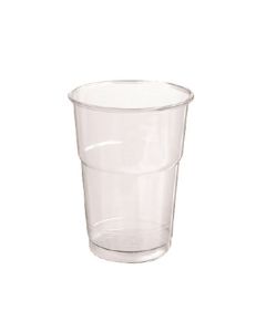 Plast.kelímky - recyklovatelné, 200 ml, čiré,50 ks