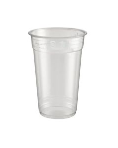 Plast. kelímky - recyklovatel.,300 ml, čiré, 50 ks