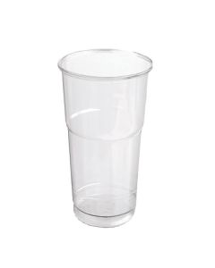 Plast. kelímky - recyklovatel.,500 ml, čiré, 50 ks