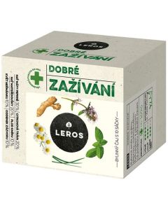 Bylinný čaj Leros - Dobré Zažívání, 10x 1,5 g