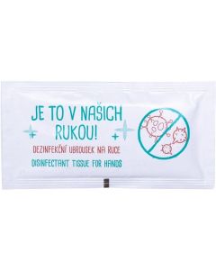 Dezinfekční vlhčené ubrousky- jednot. balené,400ks