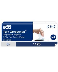 Ubrousky do zás.Tork-Xpressnap,N4,N12,bílé,9000 ks