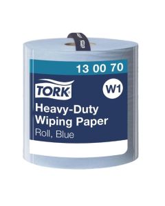 Průmyslové utěrky Tork - 2vrstvé, modré, W1