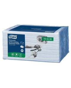 Utěrky Tork - modré, W8, 40 ks