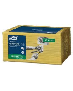 Utěrky Tork - žluté, W8, 40 ks