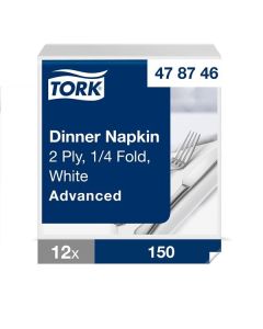 Papírové ubrousky Tork - 12x 150 ks