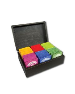 Kolekce čajů Hampstead Tea-bio,dřev.kazeta,78 ks