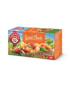 Ovocný čaj Teekanne - broskvový, 20x 2.25 g