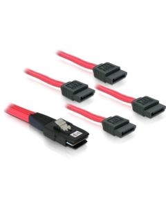 Delock kabel SAS mini 36-pin / 4x SATA 50 cm