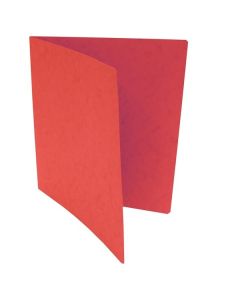 Prešp.desky bez chlopní HIT Office,A4,červ.,20 ks