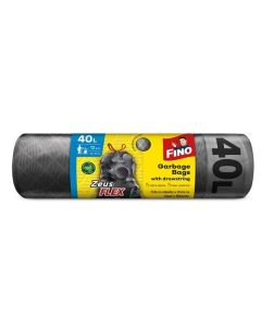 Pytle na odpad Fino Flex – zatah., 40l, 32mic,12ks