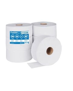 Toalet. pap.jumbo PrimaSOFT 2vrst.,bílý,23cm,6rolí