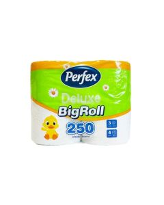 Toal. papír Perfex-heřm.De Luxe,3vrstvý,bílý,4ks