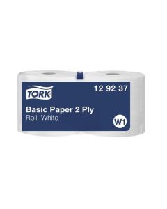 Papírové ručníky Tork Basic - W1, 2vrstvé, 2 role