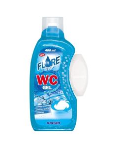 WC gel Flore Ocean s košíčkem, 400 ml