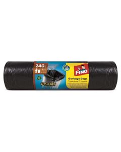 Pytle na odpad Fino – 240 l, 45 mic, 8 ks, černé
