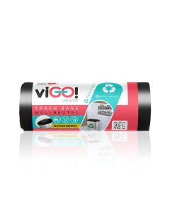 Pytle na odpad viGO! – 35 l, 23 mic, 15 ks, černé