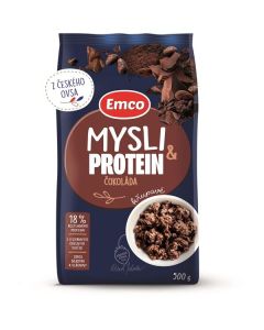 Křupavé mysli Emco - proteinové s čokoládou, 500 g