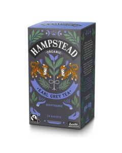 Černý čaj Hampstead-Earl Grey s bergamo, bio,20 ks