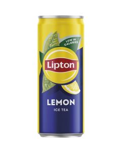 Ledový čaj Lipton - s citrónem, plech, 24x 0,33 l