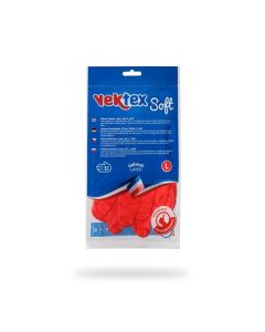 Gumové rukavice Vektex Soft - vel. L, 1 pár