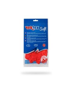 Gumové rukavice Vektex Soft - vel. S, 1 pár