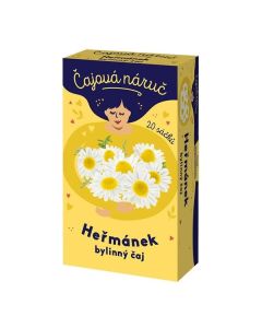 Bylinný čaj Čajová náruč - heřmánek, 20x 1g