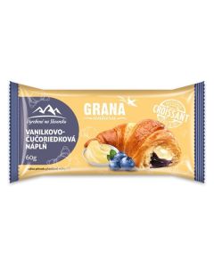 Croissant Grana -  vanilka a borůvka,  60 g