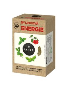 Bylinný čaj Leros - Bylinková energie, 20x 2 g