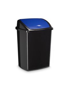 Opadkový koš na tříděný odpad CEP - modrý, 50 l